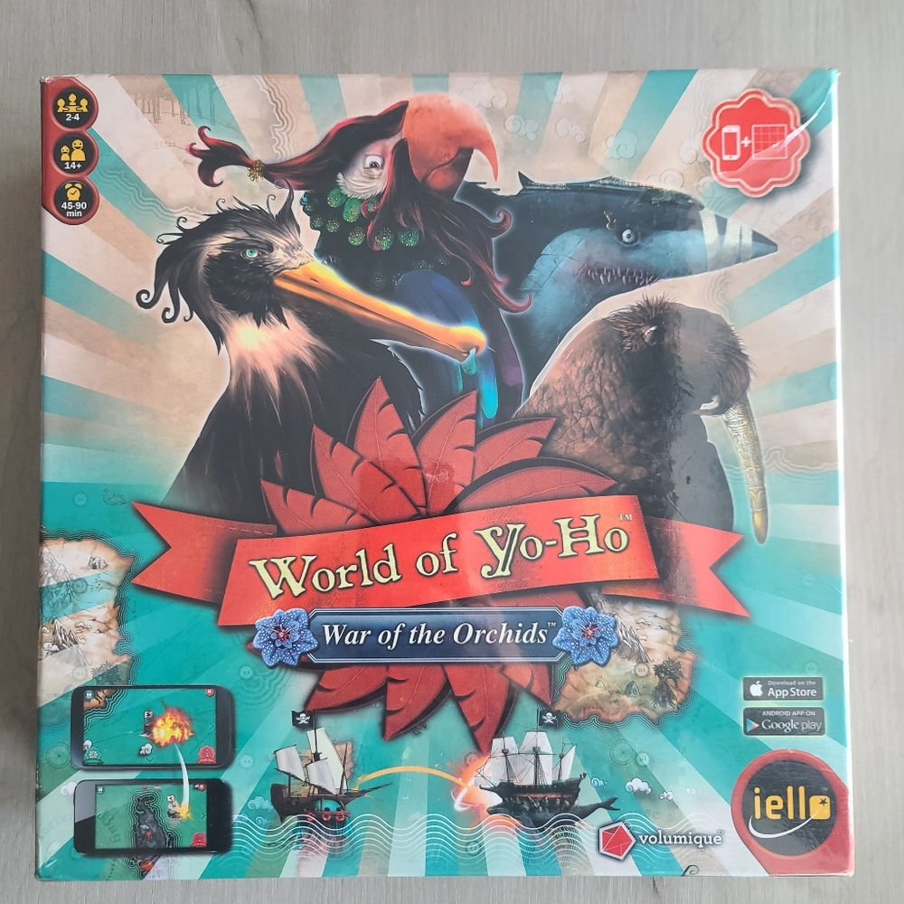 World of Yo-Ho War Of The Orchids Board Game Video Game Interactive 2-4 Players